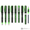 Pelikan Style Fountain Pen in Neon Green - Medium Fountain Pen