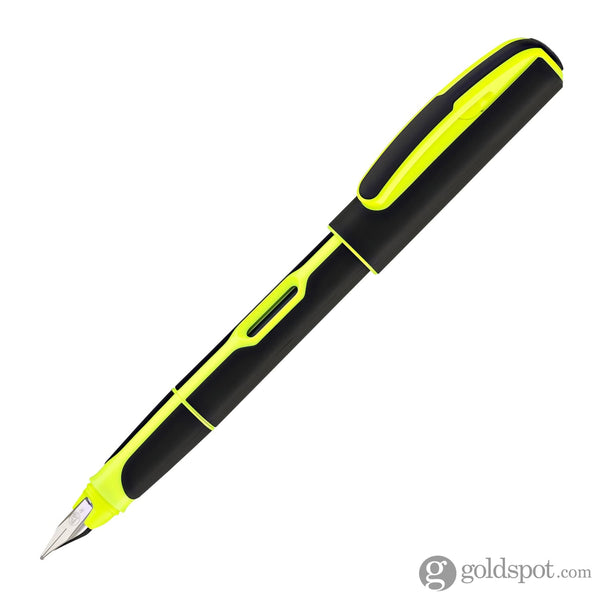 Pelikan Style Fountain Pen in Neon Yellow - Medium Fountain Pen