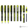 Pelikan Style Fountain Pen in Neon Yellow - Medium Fountain Pen