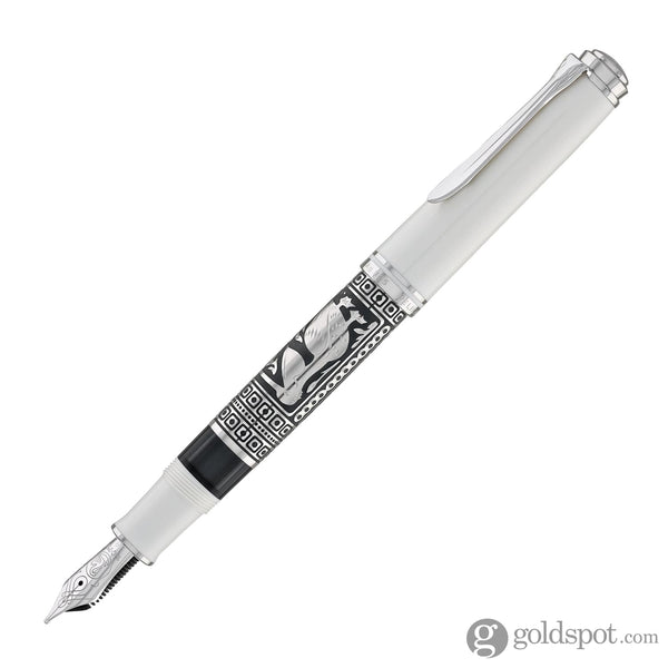 Pelikan Toledo M910 Fountain Pen in White - Special Edition Fountain Pen