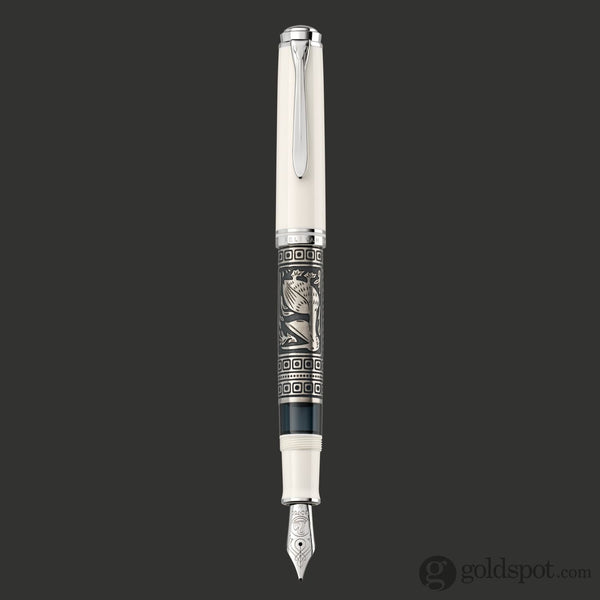 Pelikan Toledo M910 Fountain Pen in White - Special Edition Fountain Pen