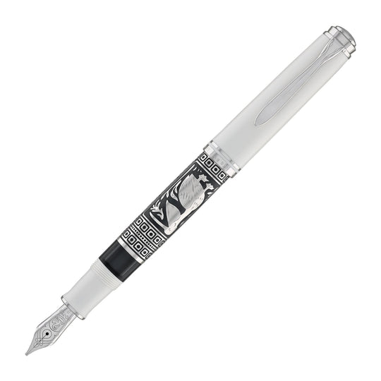 Pelikan Toledo M910 Fountain Pen in White - Special Edition