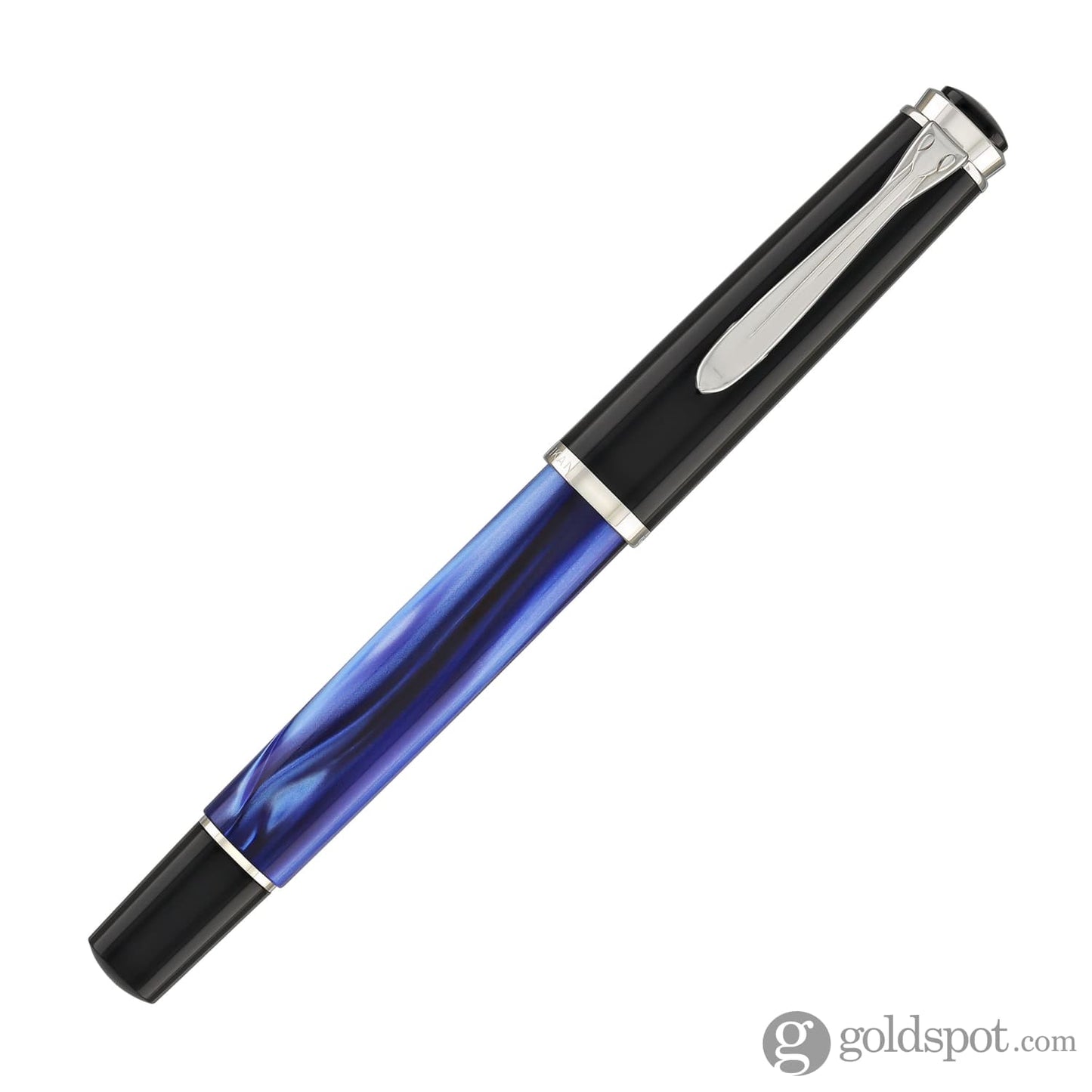 Pelikan Traditional Series M205 Fountain Pen in Blue Marbled Fountain Pen