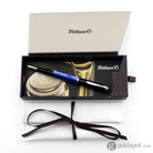 Pelikan Traditional Series M205 Fountain Pen in Blue Marbled Fountain Pen