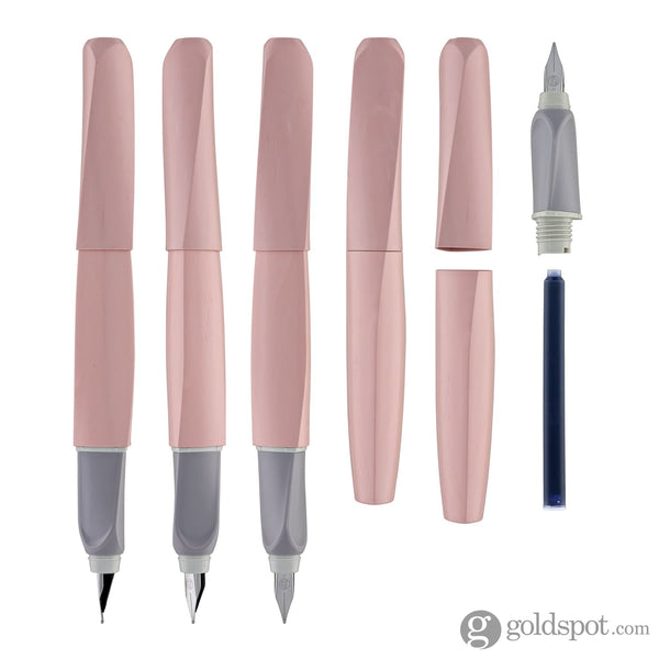 Pelikan Twist Fountain Pen in Eco Rose - Medium Point Fountain Pen