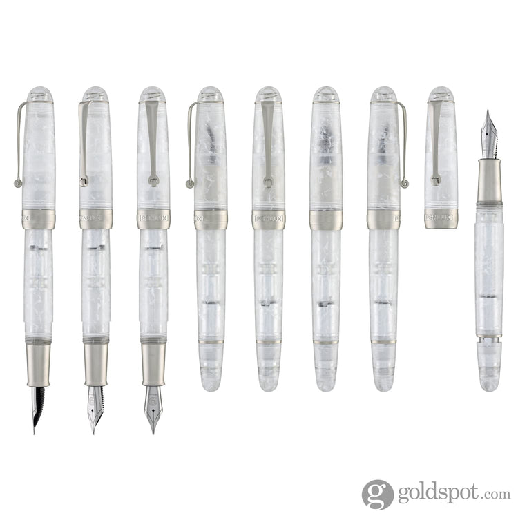 Penlux Masterpiece Delgado Fountain Pen in Snowflake Fountain Pen