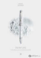 Penlux Masterpiece Delgado Fountain Pen in Snowflake Fountain Pen