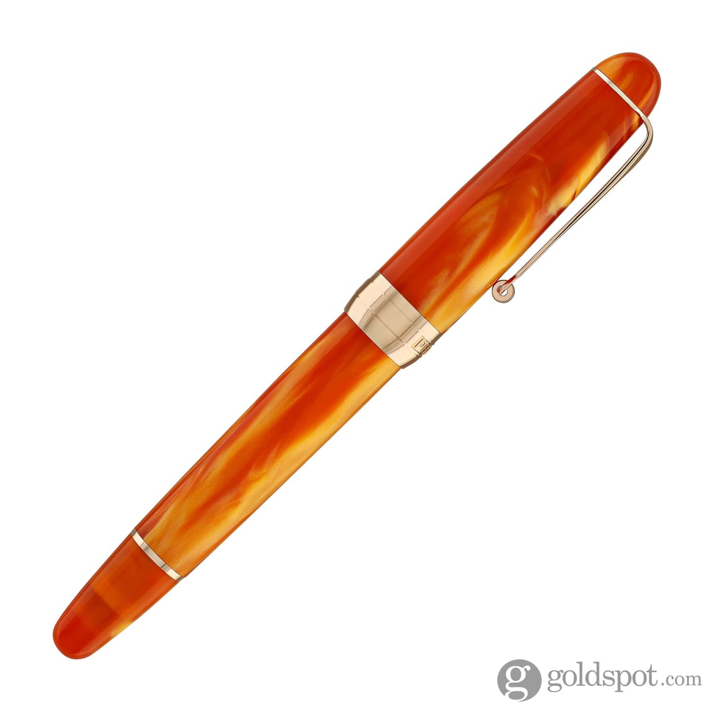 Penlux Masterpiece Delgado Fountain Pen in Tangerine Fountain Pen