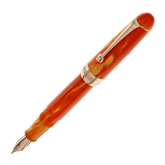 Penlux Masterpiece Delgado Fountain Pen in Tangerine