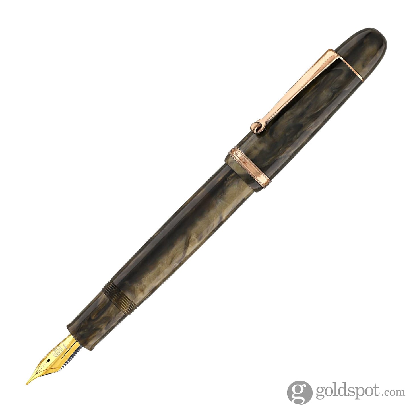 Penlux Masterpiece Grande Fountain Pen in Brown Wave Fountain Pen