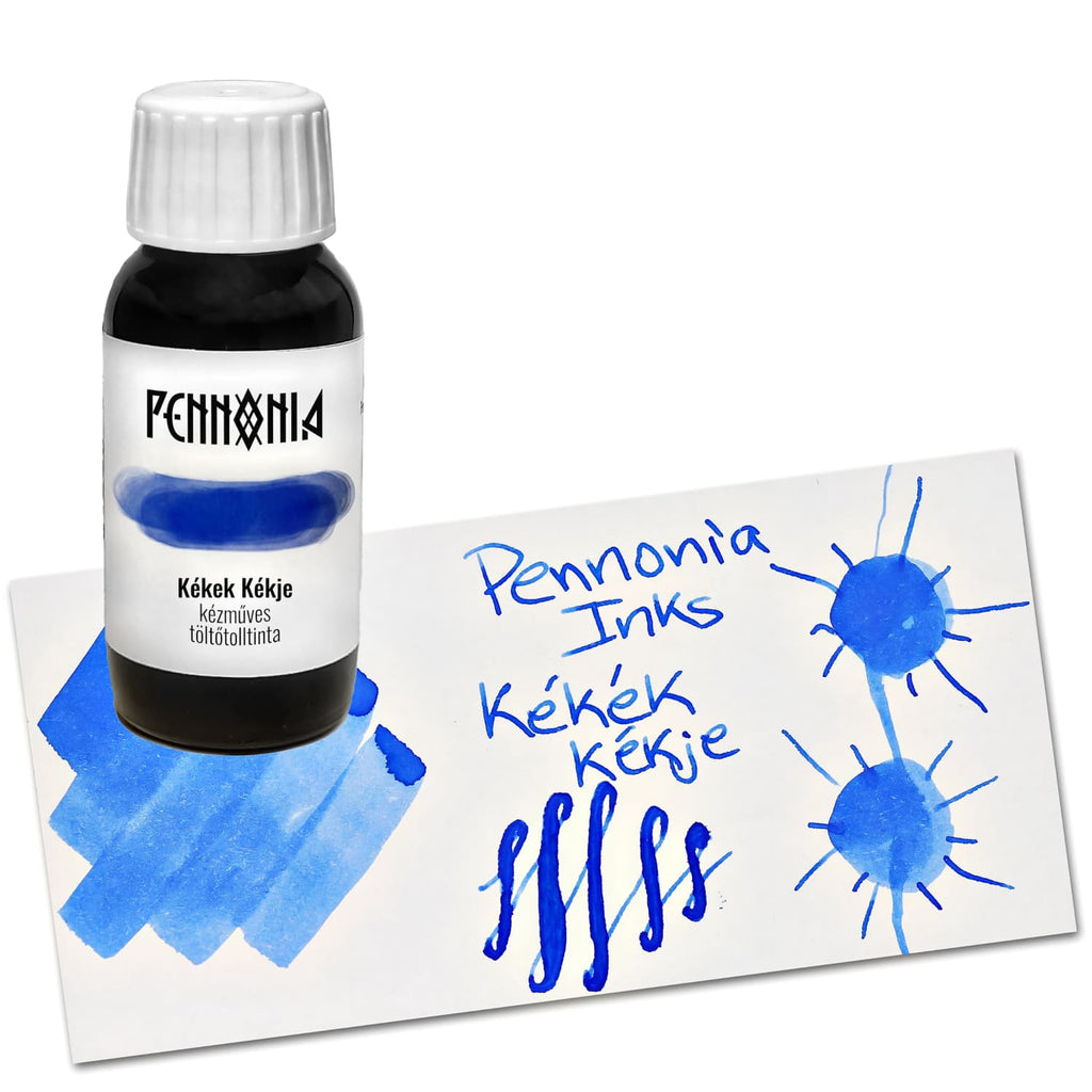 Pennonia Bottled Ink in Kékek Kékje Blue of Blues - 60ml Bottled Ink