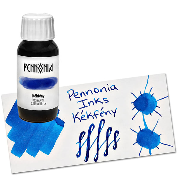 Pennonia Bottled Ink in Kékfény Blue Light - 60ml Bottled Ink