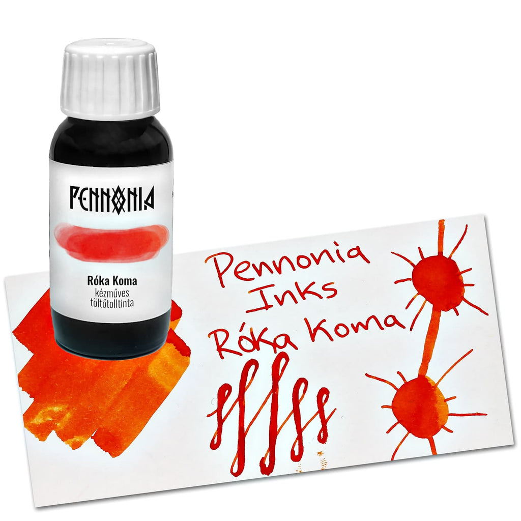 Pennonia Bottled Ink in Róka Koma Fox Friend - 60ml Bottled Ink