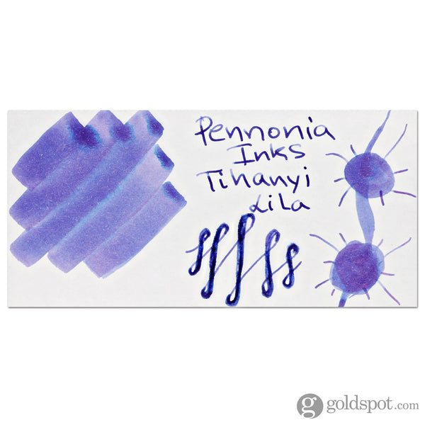 Pennonia Bottled Ink in Tihanyi Lila Purple of Tihany - 60ml Bottled Ink