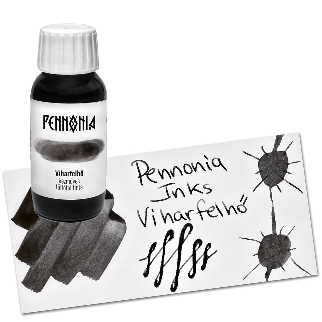 Pennonia Bottled Ink in Viharfelhő Storm Cloud - 60ml Bottled Ink