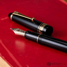Pilot Custom 743 Fountain Pen in Black/Gold - 14kt Gold Fountain Pen