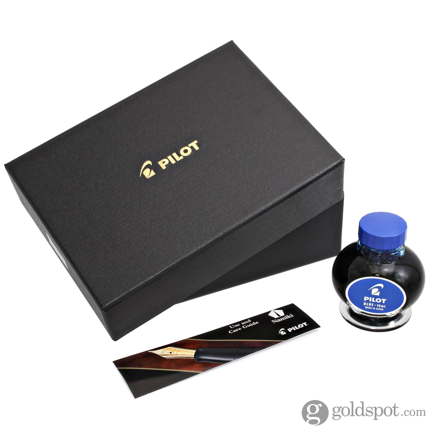 Pilot Custom 743 Fountain Pen in Black/Gold - 14kt Gold Fountain Pen