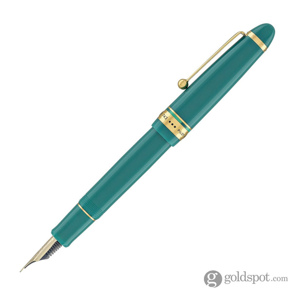 Pilot Custom 743 Fountain Pen in Verdigris (Green) - 14K Gold Fountain Pen
