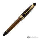 Pilot Custom 823 Fountain Pen in Amber with Gold Trim - 14K Gold Fountain Pen