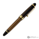 Pilot Custom 823 Fountain Pen in Amber with Gold Trim - 14K Gold Fountain Pen