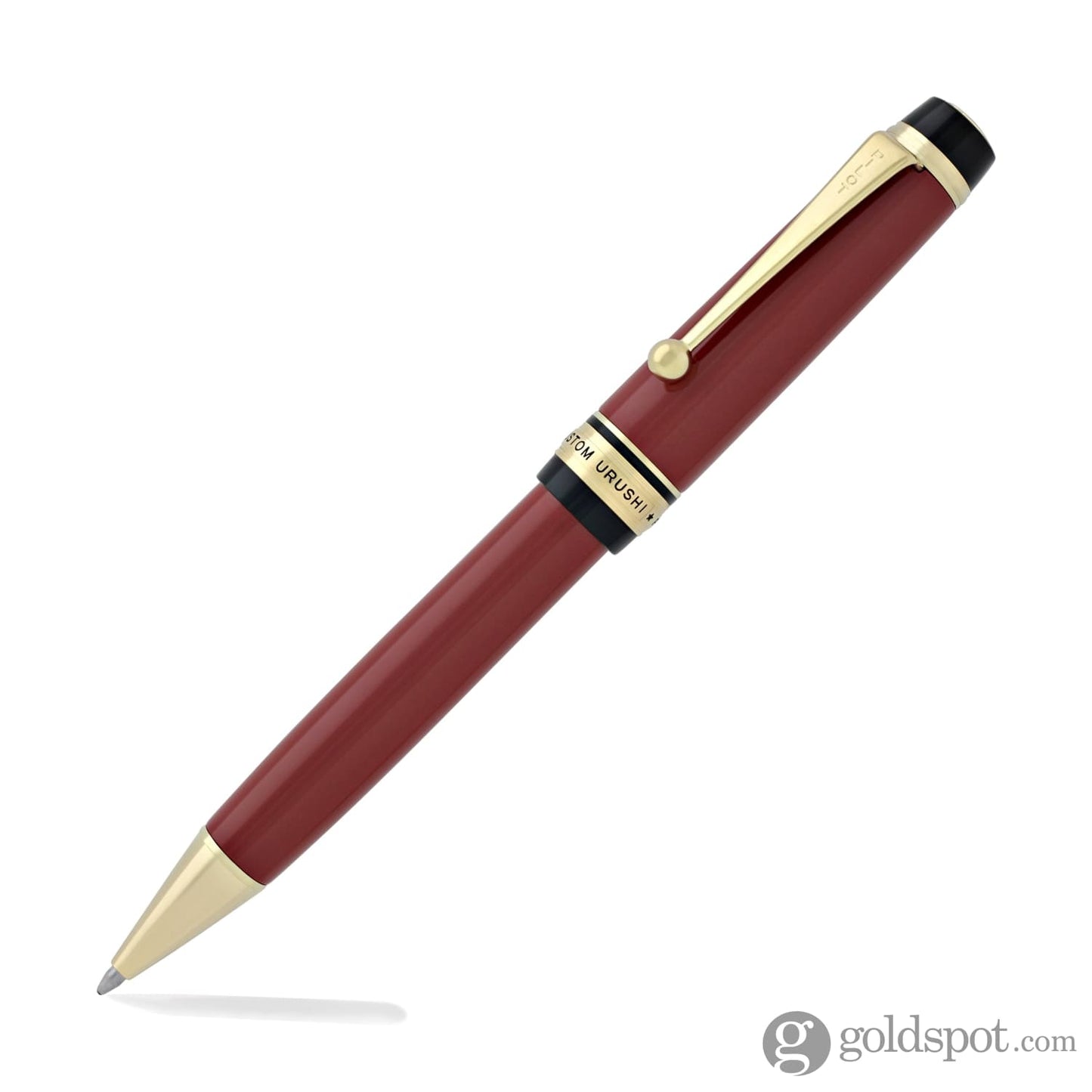 Pilot Custom Urushi Ballpoint Pen - Vermillion Red Barrel Fountain Pen