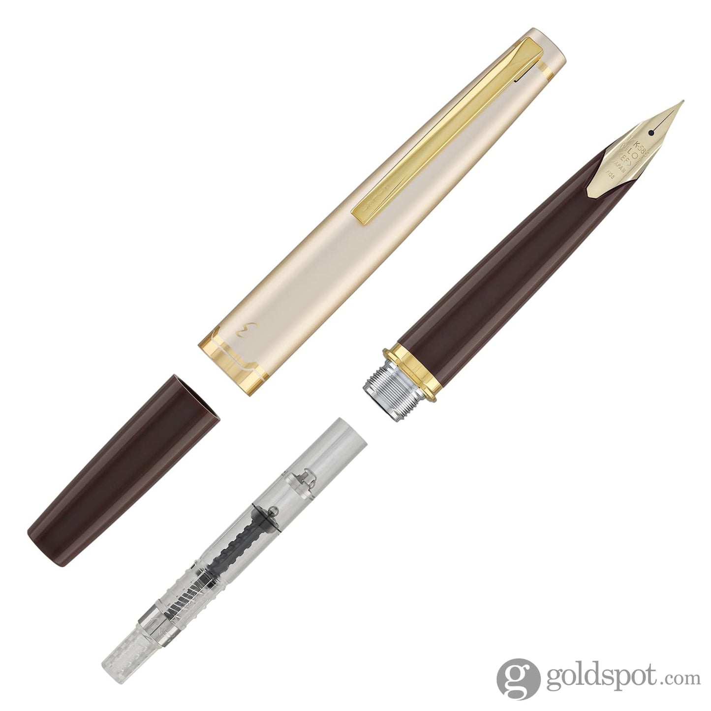 Pilot E95s Fountain Pen in Burgundy & Ivory Fountain Pen