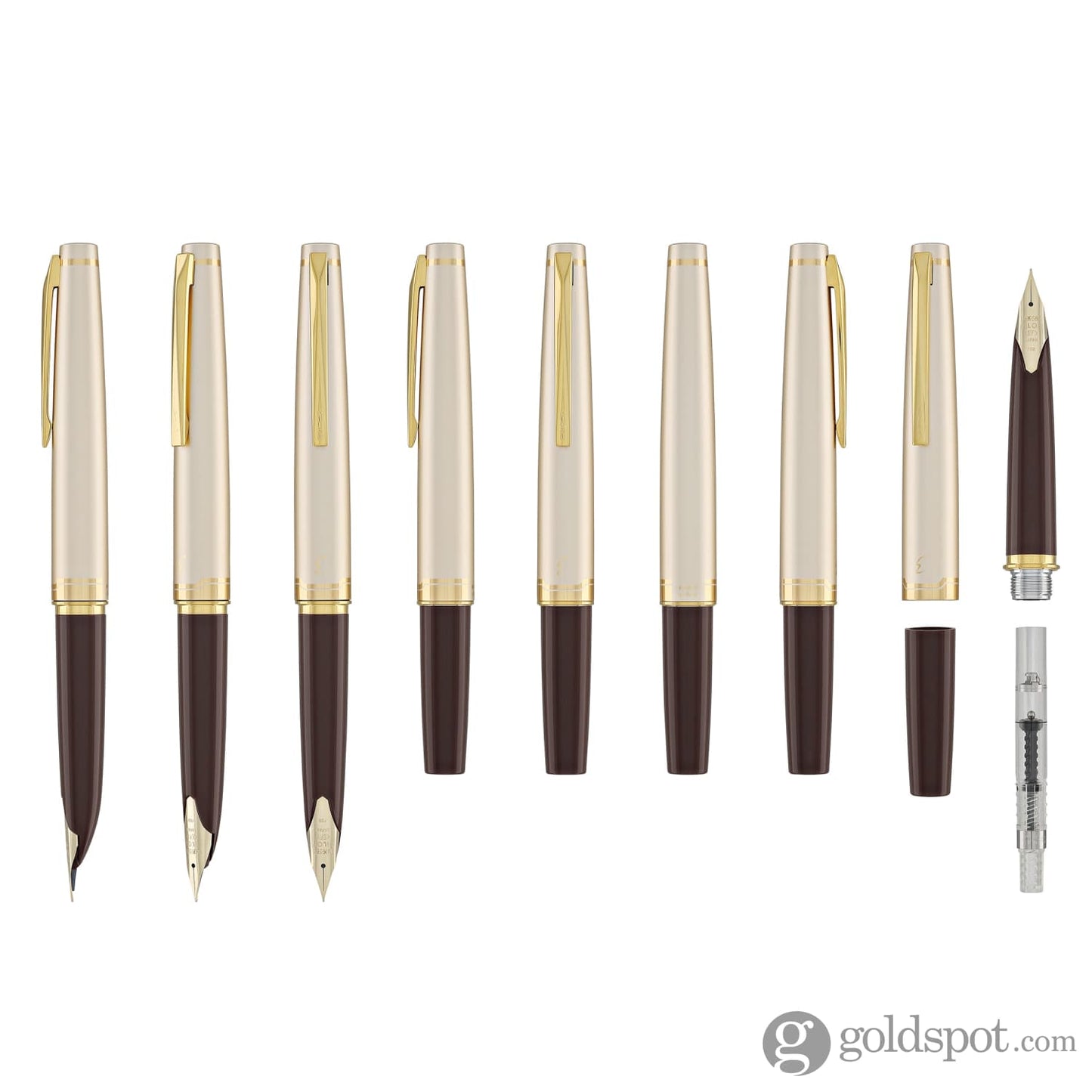 Pilot E95s Fountain Pen in Burgundy & Ivory Fountain Pen