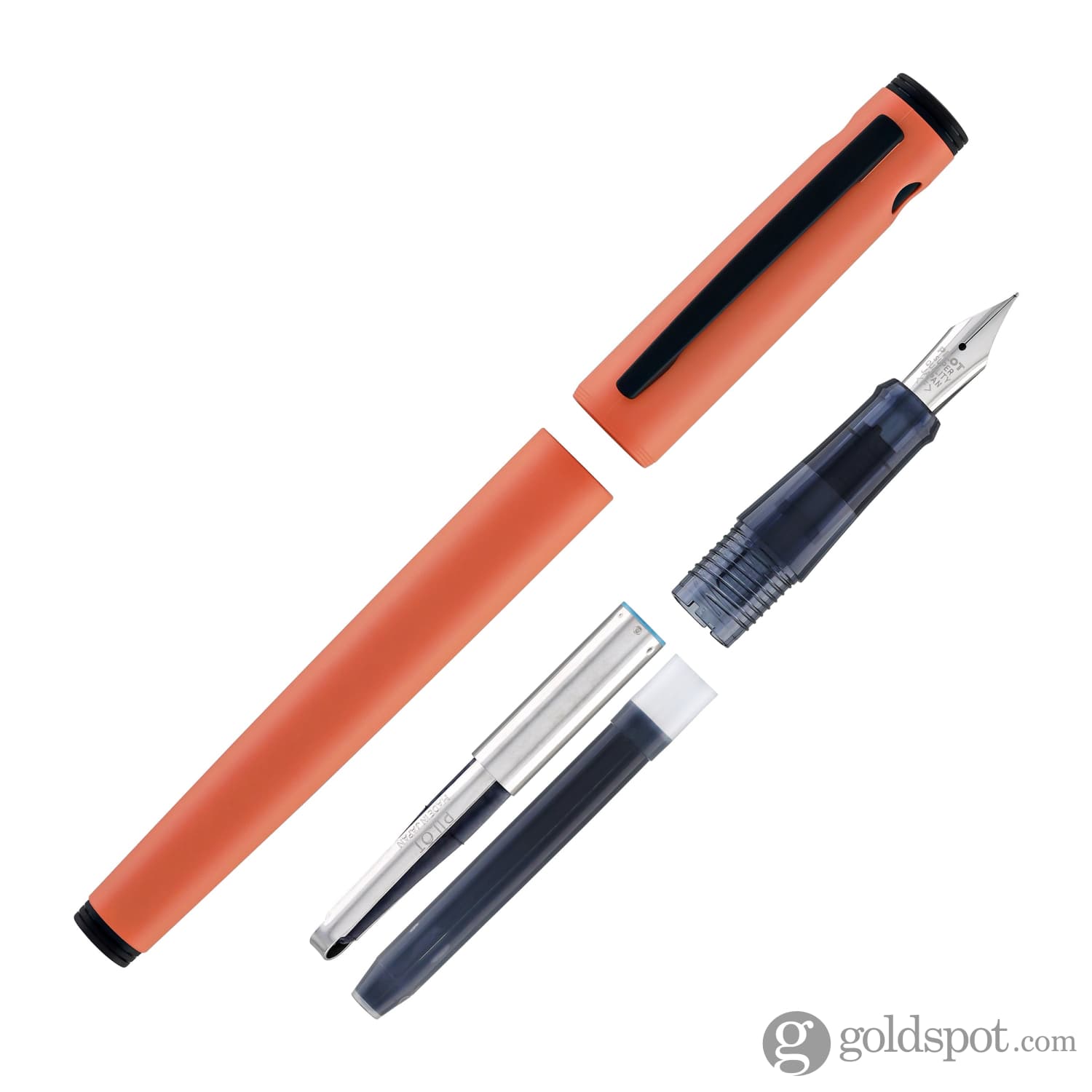 Pilot Explorer Fountain Pen in Coral Matte - Goldspot Pens
