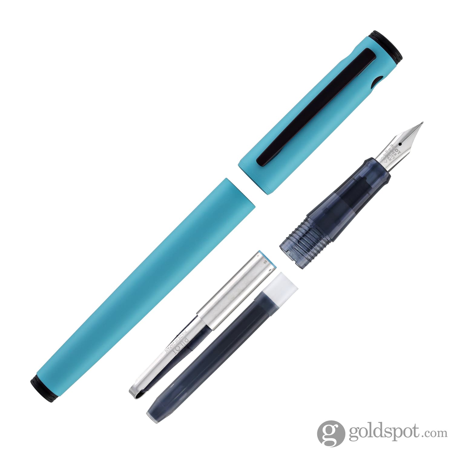 Pilot Explorer Fountain Pen in Turquoise Matte - Goldspot Pens