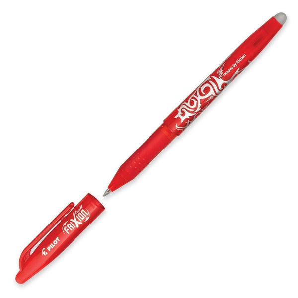 Pilot FriXion Ball Gel Pen - Red- Fine Point- Red Ink Pen