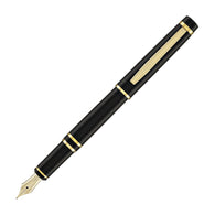 Pilot Grance Fountain Pen in Classic Black - 14k Gold Nib