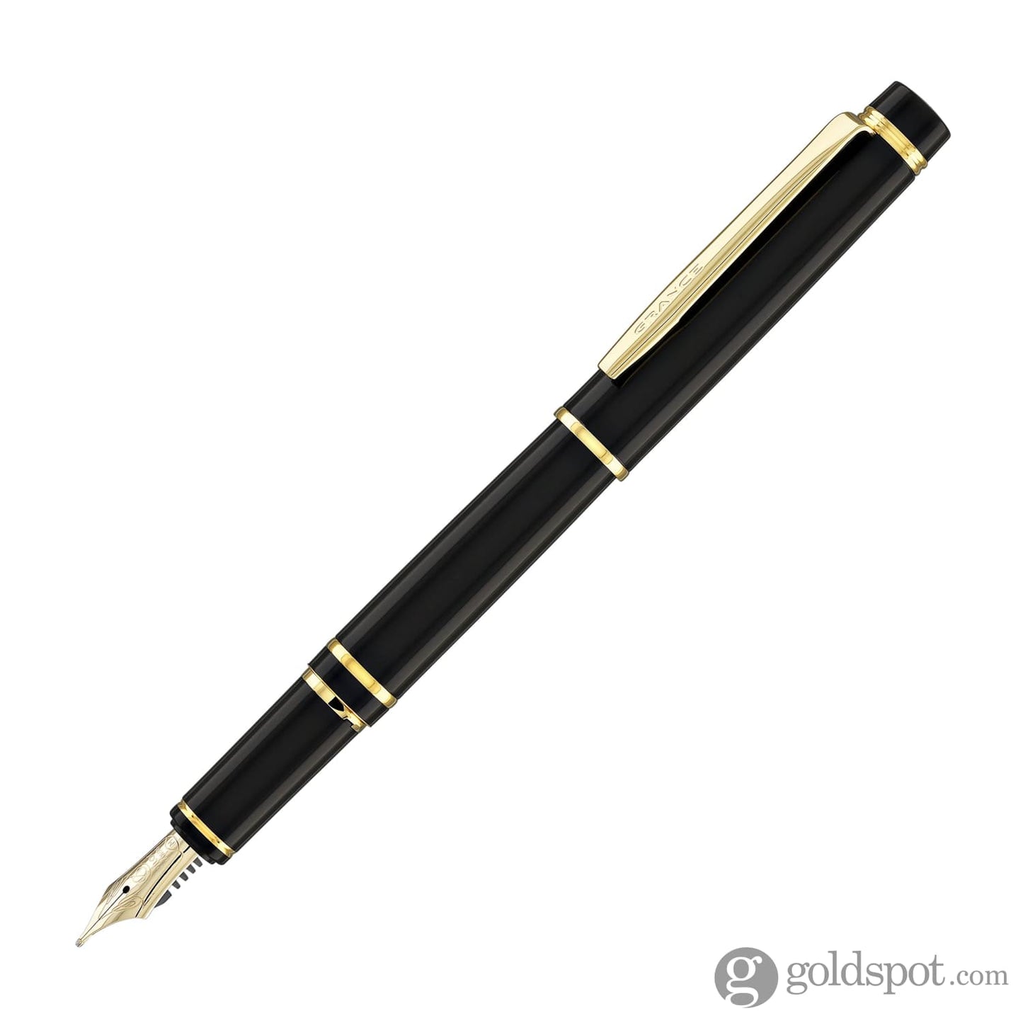 Pilot Grance Fountain Pen in Classic Black - 14k Gold Nib Fountain Pen