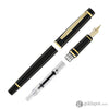 Pilot Grance Fountain Pen in Classic Black - 14k Gold Nib Fountain Pen