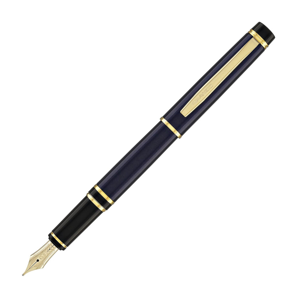 Pilot Grance Fountain Pen in Deep Navy Blue - 14k Gold Nib Fountain Pen