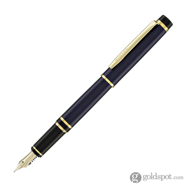 Pilot Grance Fountain Pen in Deep Navy Blue - 14k Gold Nib Fountain Pen