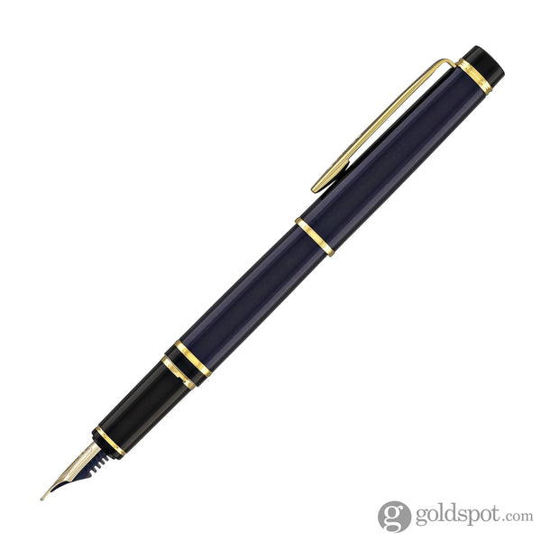 Pilot Grance Fountain Pen in Deep Navy Blue - 14k Gold Nib Fountain Pen