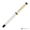 Pilot Grance Fountain Pen in Pearl White - 14k Gold Nib Fountain Pen