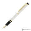 Pilot Grance Fountain Pen in Pearl White - 14k Gold Nib Fountain Pen