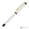 Pilot Grance Fountain Pen in Pearl White - 14k Gold Nib Fountain Pen