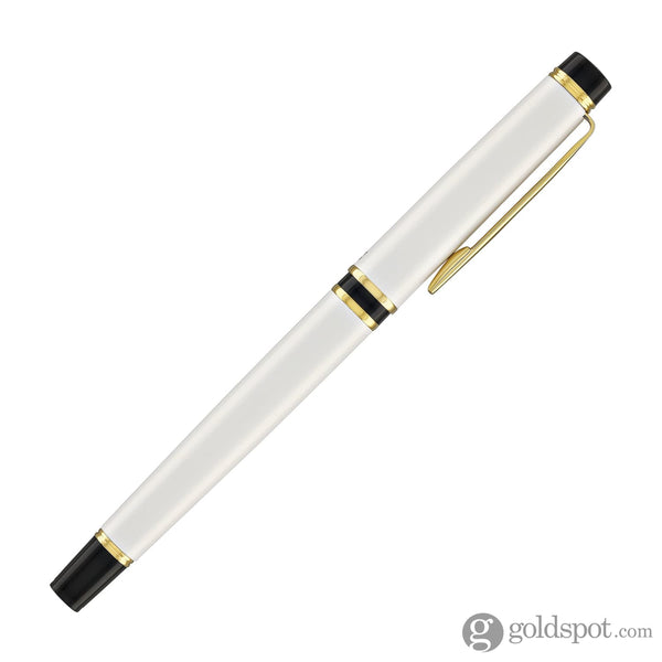 Pilot Grance Fountain Pen in Pearl White - 14k Gold Nib Fountain Pen