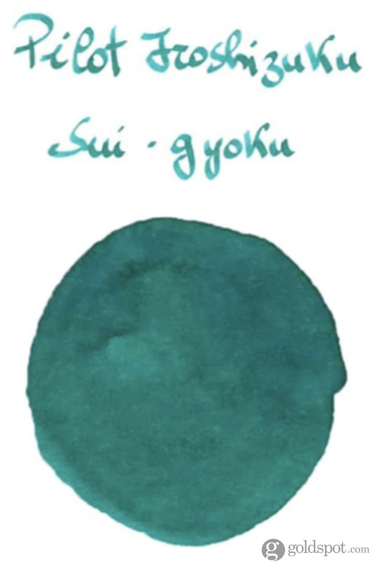 Pilot Iroshizuku Bottled Ink in Sui-Gyoku - 50 mL Bottled Ink