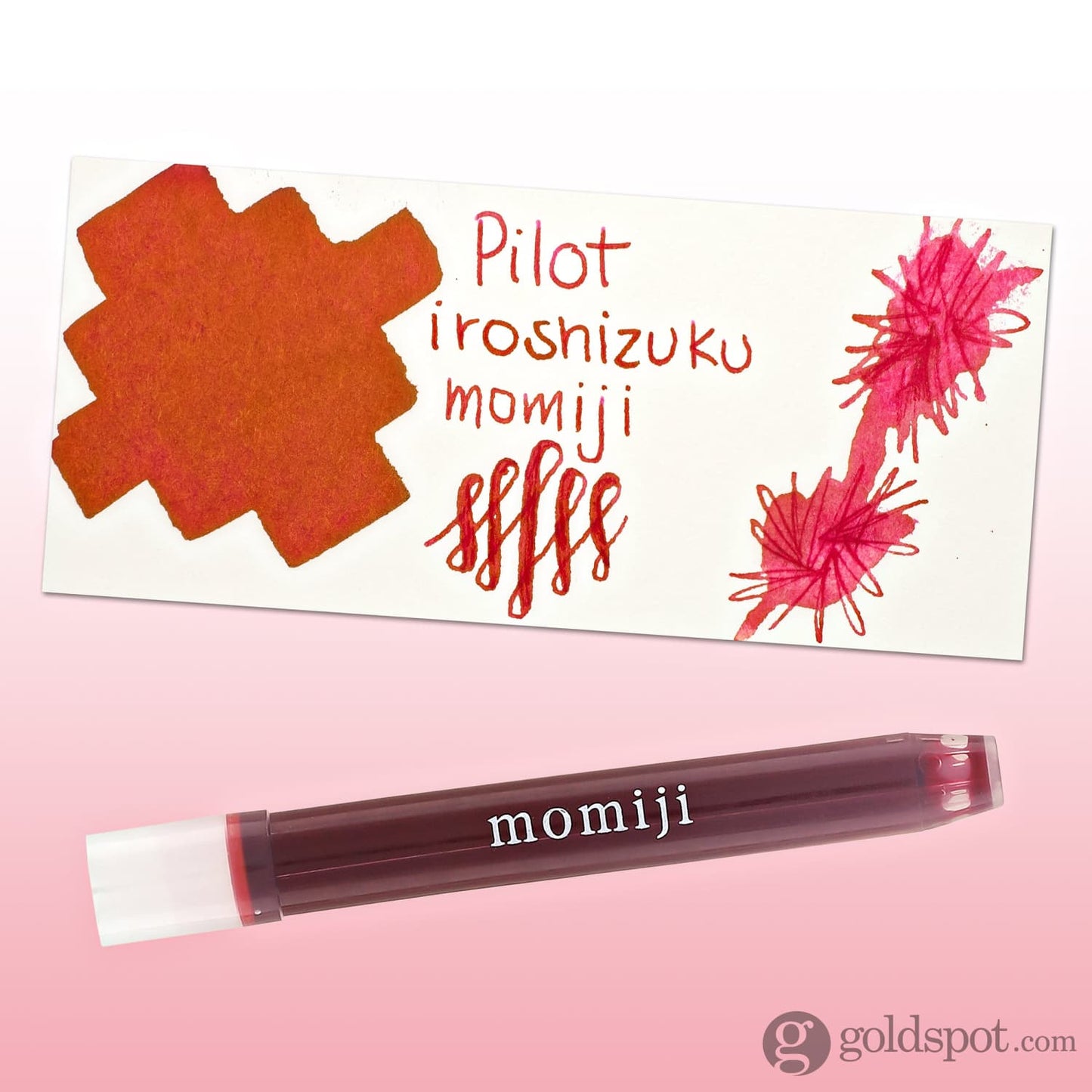 Namiki Pilot Iroshizuku Ink Cartridges in Momiji (Autumn Leaves) - Pack of 6 Bottled Ink