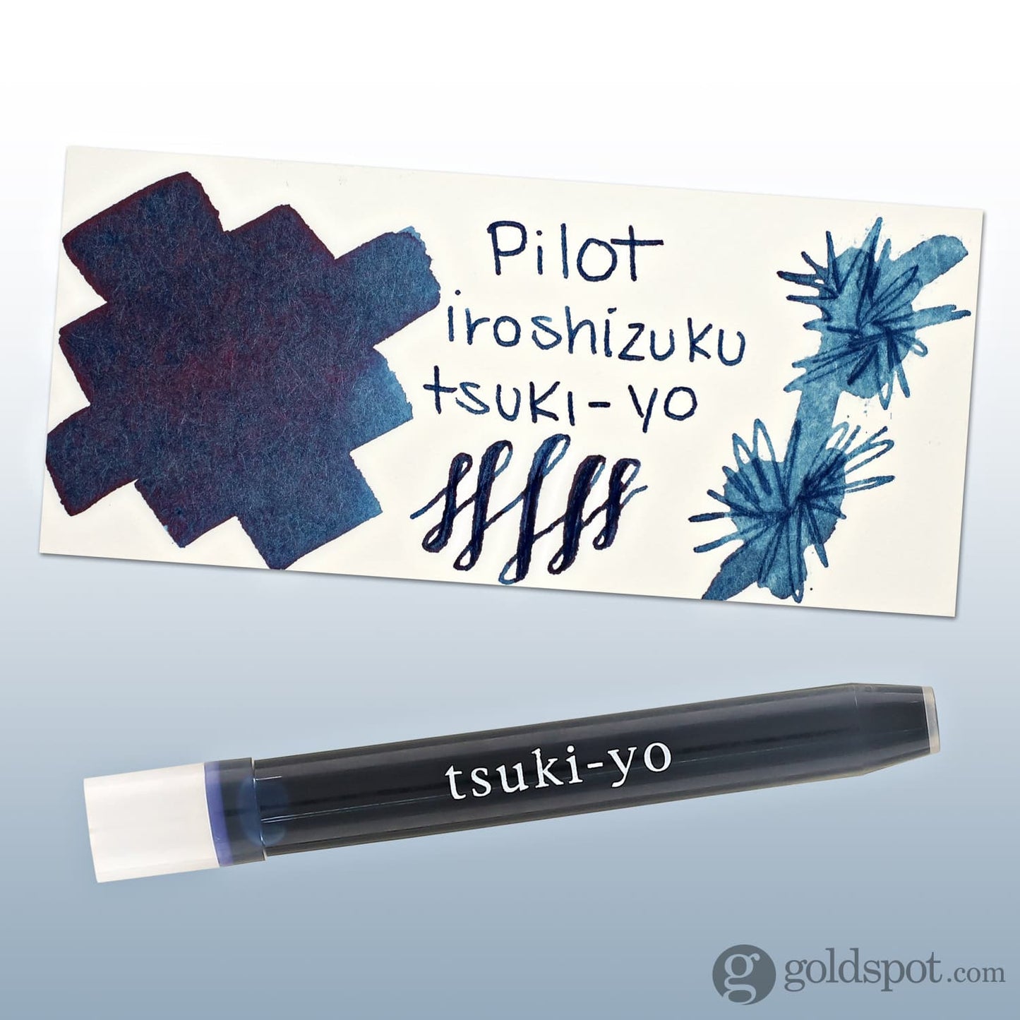 Namiki Pilot Iroshizuku Ink Cartridges in Tsuki-yo (Moonlight) - Pack of 6 Bottled Ink