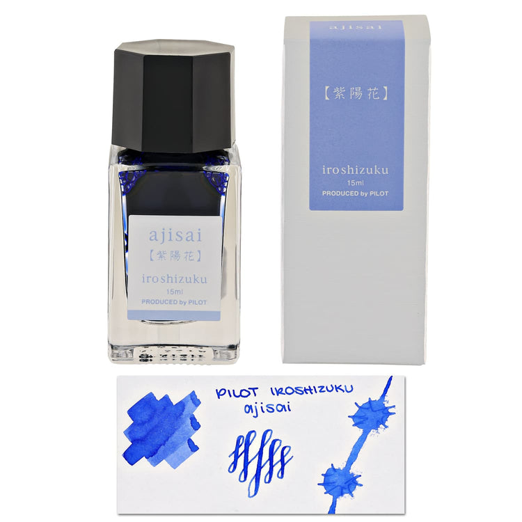 Pilot Iroshizuku Mini Bottled Ink in Ajisai (Hydrangea) - 15 mL Bottled Ink
