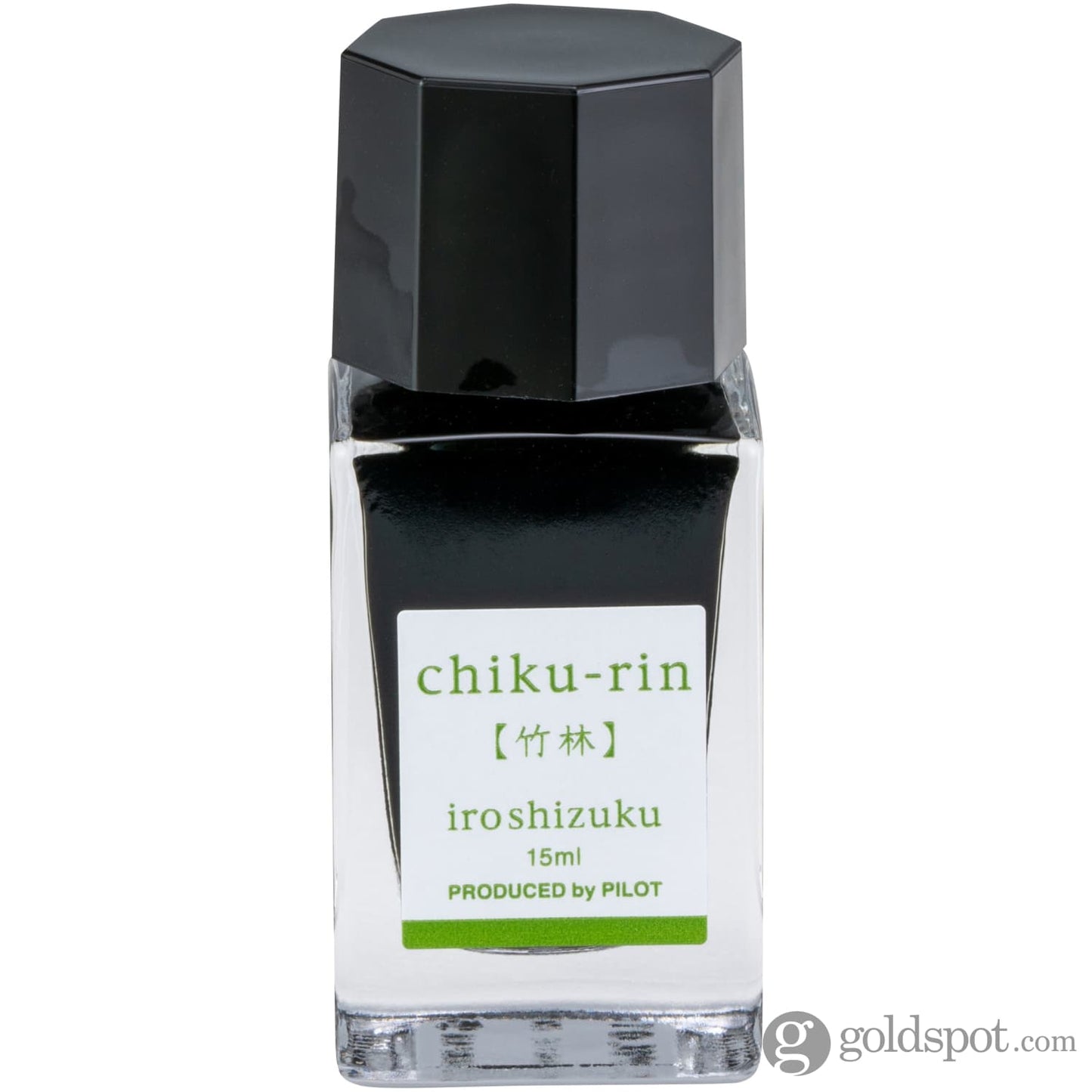 Pilot Iroshizuku Mini Bottled Ink in Chiku-Rin (Bamboo Forest) - 15 mL Bottled Ink