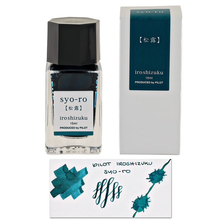 Pilot Iroshizuku Mini Bottled Ink in Syo-Ro (Dew on Pine Tree) - 15 mL Bottled Ink