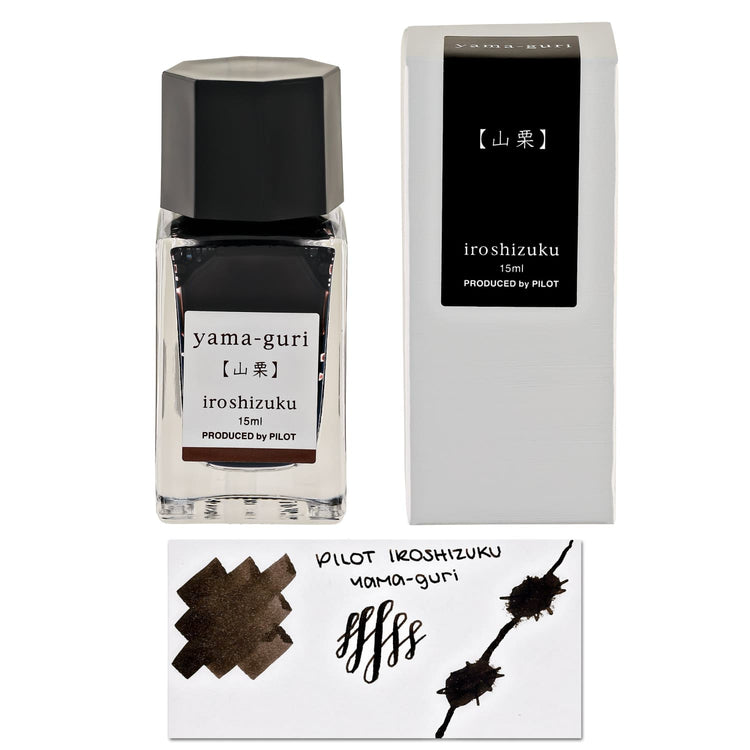 Pilot Iroshizuku Mini Bottled Ink in Yama-Guri (Wild Chestnut) - 15 mL Bottled Ink