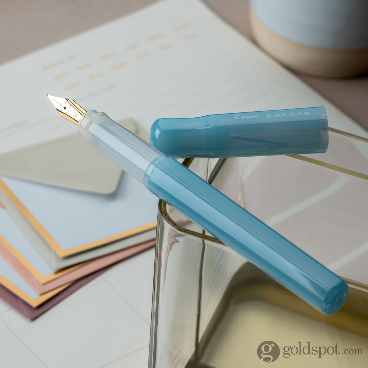 Pilot Kaküno Fountain Pen in Translucent Azure Sky Fountain Pen