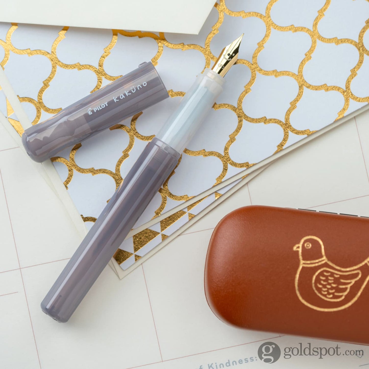 Pilot Kaküno Fountain Pen in Translucent Nimbus Grey Fountain Pen