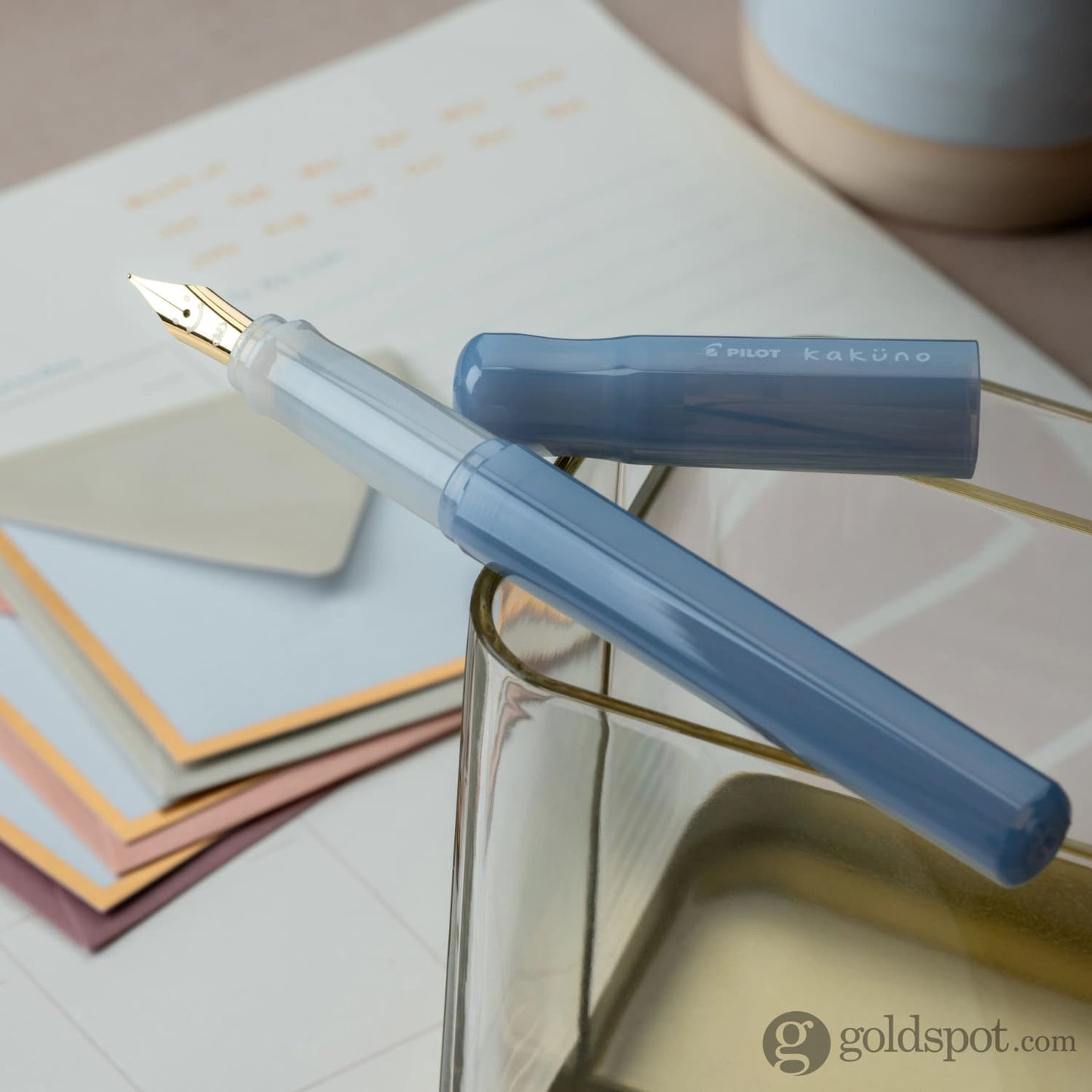 Pilot Kaküno Fountain Pen in Translucent Twilight Periwinkle Fountain Pen